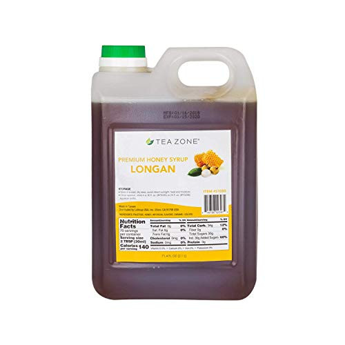 Tea Zone 71.4 fl.oz Longan Honey Syrup