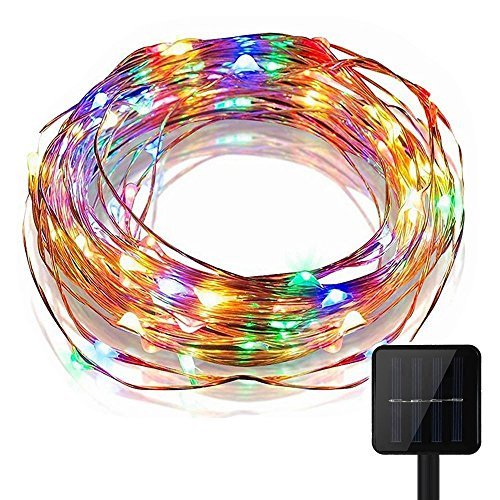 AMZSTAR Copper Wire Solar String Lights 150 LED 55ft 17m 8 Mode Waterproof Starry Fairy String Lights Ambiance Lighting for Outdoor Landscape Patio Garden Christmas Wedding Multicolor AMZSTAR Copper Wire Solar String Lights 150 LED 55ft 17m 8 Mode Waterproof Starry Fairy String Lights Ambiance Lighting for Outdoor Landscape Patio Garden Christmas Wedding Multicolor