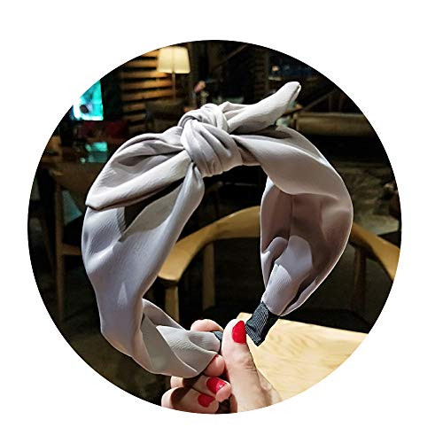 NDJqer Hairband Rabbit Ears Cloth Bow Headband Women Girls Hair Head Hoop Bands For Girl Hairbands Headwear 7
