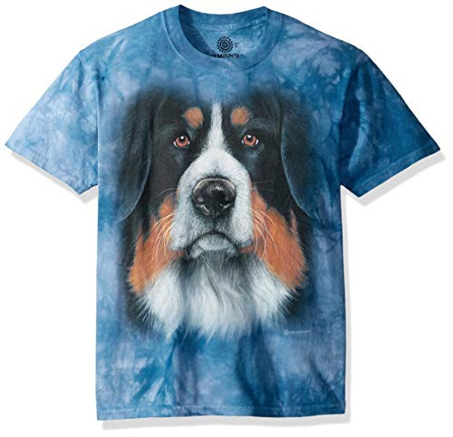 The Mountain Bernese Mountain Dog Adult T-Shirt Blue XL The Mountain Bernese Mountain Dog Adult T-Shirt Blue XL