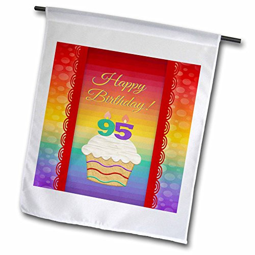 3dRose fl_244845_1 Garden Flag 12 inch  x 18 inch