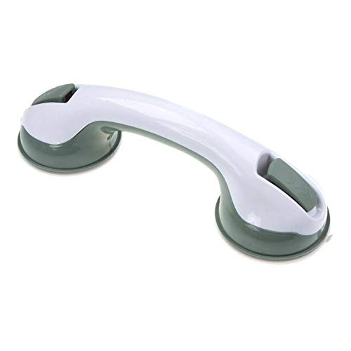 FJX Bathroom Grab Bars Bathroom Shower Tub Room Handle Shower Super Grip Suction Cups Grab Bar Handle Support Safety Strong Mount Handrail