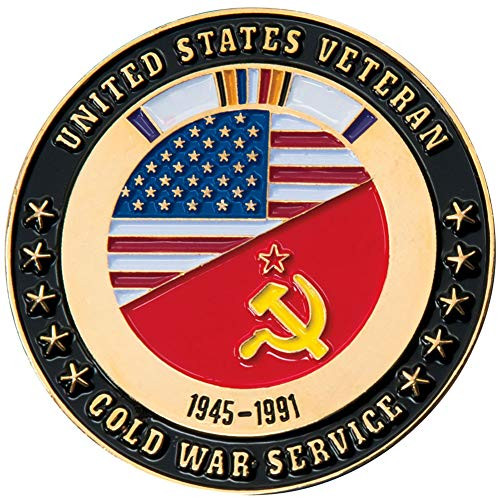 Cold War Veteran USA Soviet Challenge Coin