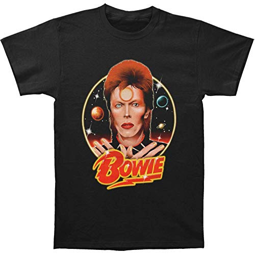 Impact David Bowie Space Oddity Fitted Jersey tee  2XL  Black