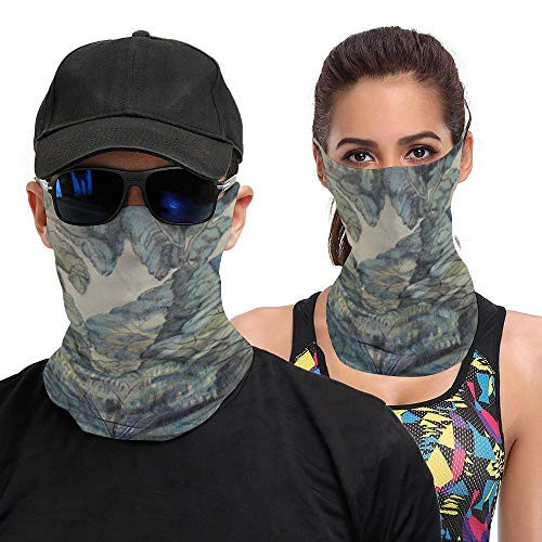 Roupaze Adult Neck Warmer Gaiters Bandana Trees in Bird Garden Balaclava Nose Tube Scarf Cap Hairband