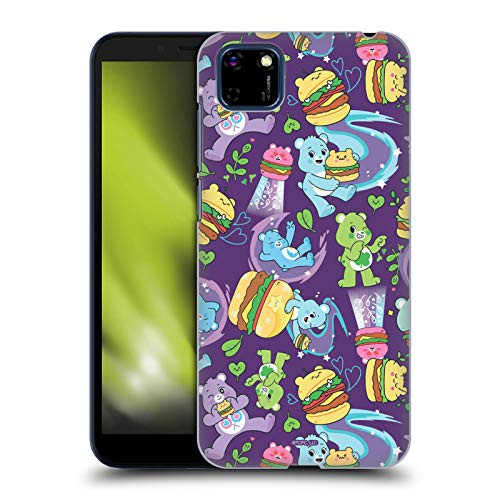 Head Case Designs Officially Licensed Care Bears Burger Pattern Sweet and Savory Hard Back Case Compatible with Huawei Y5p   Honor 9S