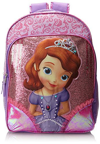 Disney Sofia The First Light Up Backpack, Pink, One Size