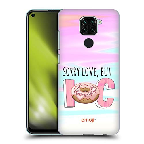Head Case Designs Officially Licensed Emoji I Donut Care So Sassy Hard Back Case Compatible with Redmi Note 9   Redmi 10X 4G