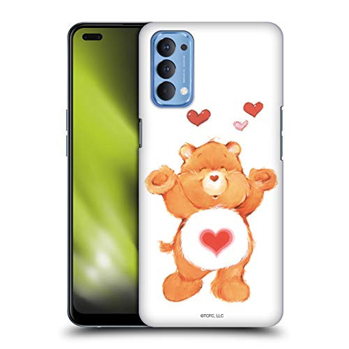 Head Case Designs Officially Licensed Care Bears Tenderheart Classic Hard Back Case Compatible with Oppo Reno 4 5G