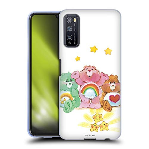 Head Case Designs Officially Licensed Care Bears Group Classic Soft Gel Case Compatible with Huawei Enjoy Z 5G