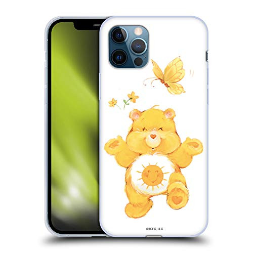 Head Case Designs Officially Licensed Care Bears Funshine Classic Soft Gel Case Compatible with Apple iPhone 12   iPhone 12 Pro