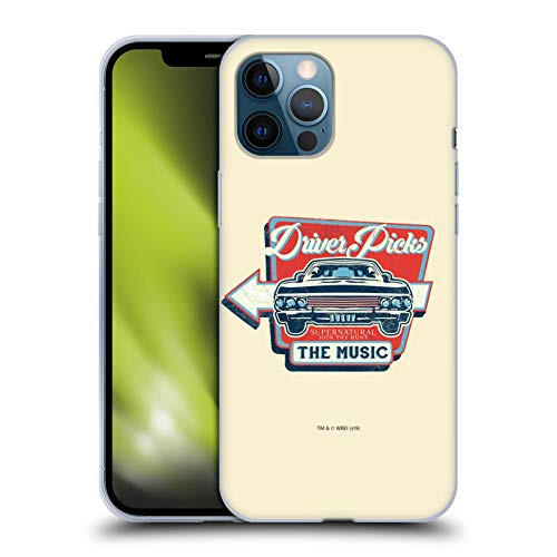 Head Case Designs Officially Licensed Supernatural Driver Picks Vectors Soft Gel Case Compatible with Apple iPhone 12 Pro Max