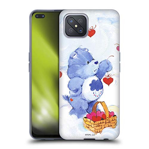 Head Case Designs Officially Licensed Care Bears Grumpy Classic Soft Gel Case Compatible with Oppo A92s