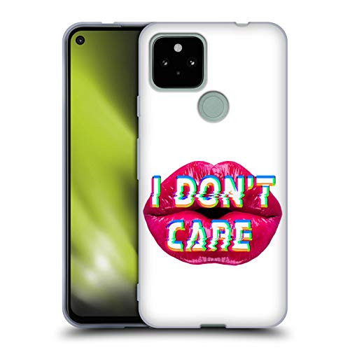 Head Case Designs Officially Licensed Haroulita I Dont Care Random Art Soft Gel Case Compatible with Google Pixel 4a 5G