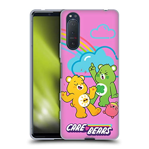 Head Case Designs Officially Licensed Care Bears Funshine Cheer and Grumpy Group Characters Soft Gel Case Compatible with Sony Xperia 5 II