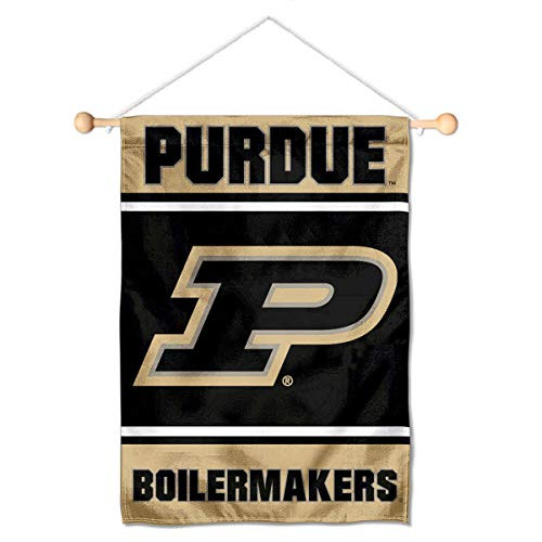 Purdue Mini Small Banner and Banner Pole Bundle