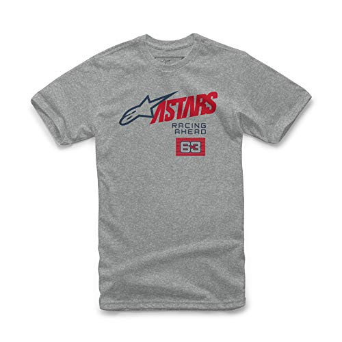 Alpinestars mens Title Tee T Shirt Grey Heather XX-Large US