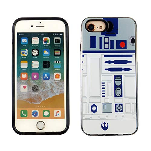 for iPhone SE 2020 4.7 Inch Dual Slim Case CASEVEREST 3D Print Cover Star R2D2 R2-D2 Droid Robot iPhone 6S 7 8 PC plus PTU