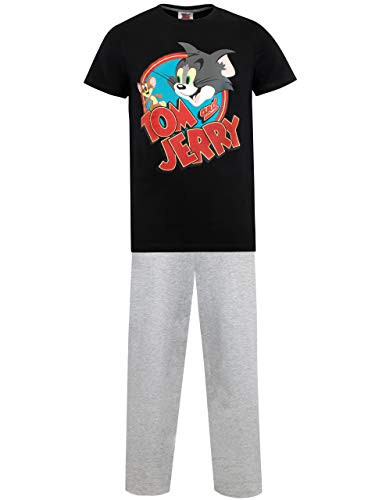 TOM and JERRY Mens Pajamas Multicolored Size X-Large