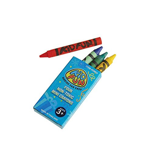 U.S. Toy DM54 Mini Crayons  4 Box