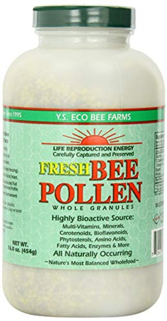 YS Bee Farms Bee Pollen Organic 16 Ounce