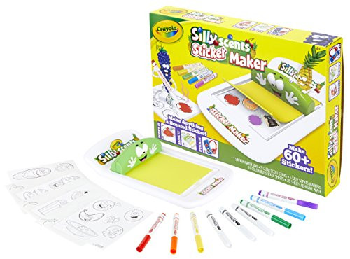 Crayola Silly Scents Sticker Maker, Gift for Kids, Ages 6, 7, 8, 9