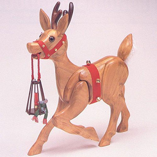 Woodworking Project Paper Plan to Build Mini Woodolph The Reindeer Patterns