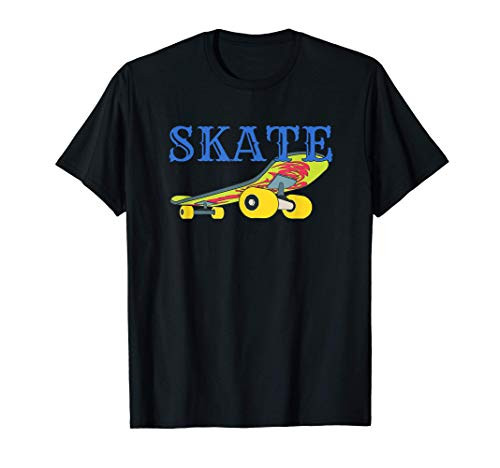 Skateboard Skate Skateboarding Rad Skater Retro Boys Girls T-Shirt Skateboard Skate Skateboarding Rad Skater Retro Boys Girls T-Shirt