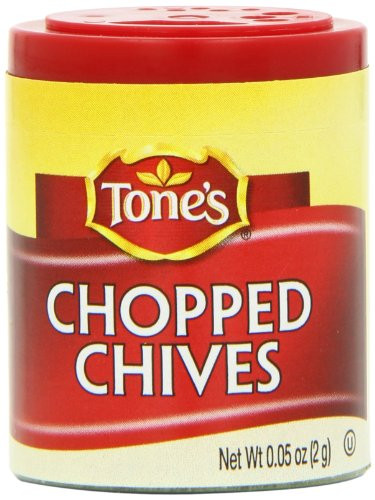 Tones Minis Chives Chopped 0.05 Ounce  Pack of 6