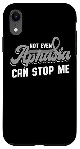 iPhone XR Aphasia Warrior Patient Care Survivor Awareness Case
