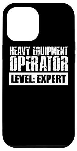 iPhone 12 Pro Max Heavy Equipment Operator Level Funny Driver Case