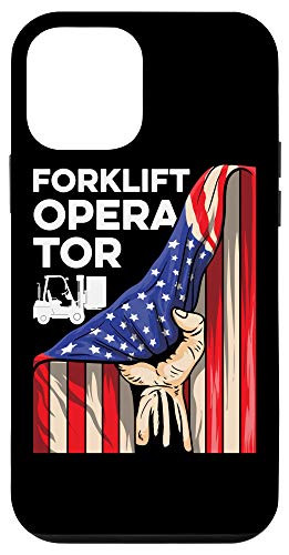 iPhone 12 mini Forklift Operator Fun USA Funny Driver Case