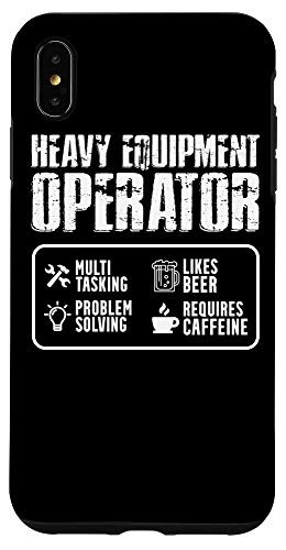 iPhone XS Max Heavy Equipment Operator Solving Funny Driver Case