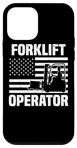iPhone 12 mini Forklift Operator Fun Info Funny Driver Case