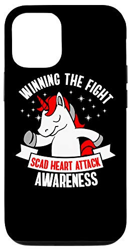 iPhone 12 12 Pro SCAD Heart Attack Survivor Safety US Warrior Awareness Case