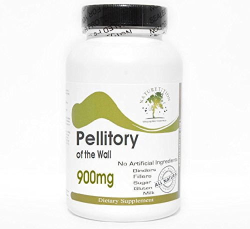 Pellitory of The Wall 900mg ~ 90 Capsules - No Additives ~ Naturetition Supplements