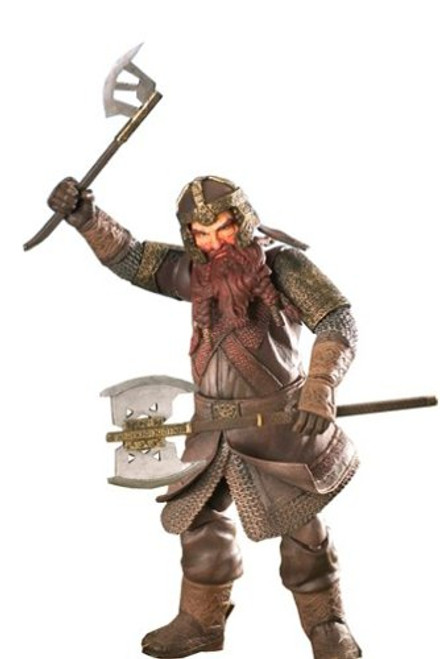 Lord Of The Rings ROTK Gimli 9" Poseable Action Figure (2004 ToyBiz)