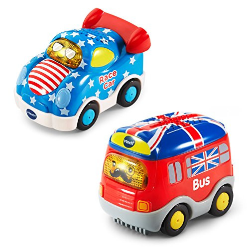 VTech Go! Go! Smart Wheels National Flag Vehicles 2-Pack Amazon Exclusive