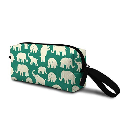 elephants pattern Cosmetic Bag Durable Travel Makeup Bag Pouch Organizer Gift for Women Girls elephants pattern Cosmetic Bag Durable Travel Makeup Bag Pouch Organizer Gift for Women Girls
