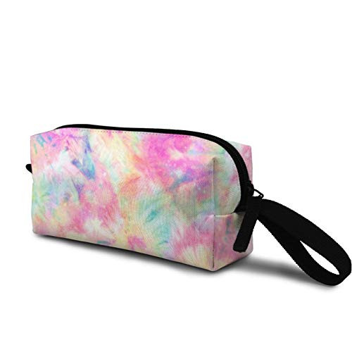 Colorful tie dye Cosmetic Bag Fashion Travel Makeup Bag Pouch Organizer Gift for Women Girls