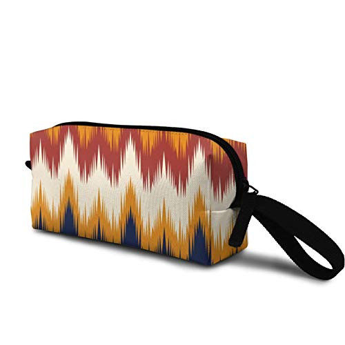 colorful kazakh pattern Cosmetic Bag Cute Travel Makeup Bag Pouch Organizer Gift for Women Girls colorful kazakh pattern Cosmetic Bag Cute Travel Makeup Bag Pouch Organizer Gift for Women Girls