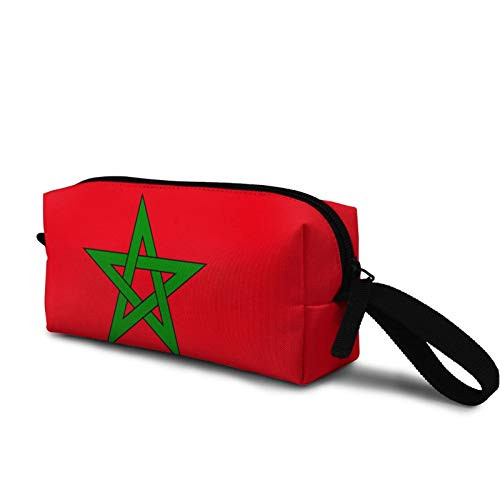 Morocco flag Cosmetic Bag Fashion Travel Makeup Bag Pouch Organizer Gift for Women Girls