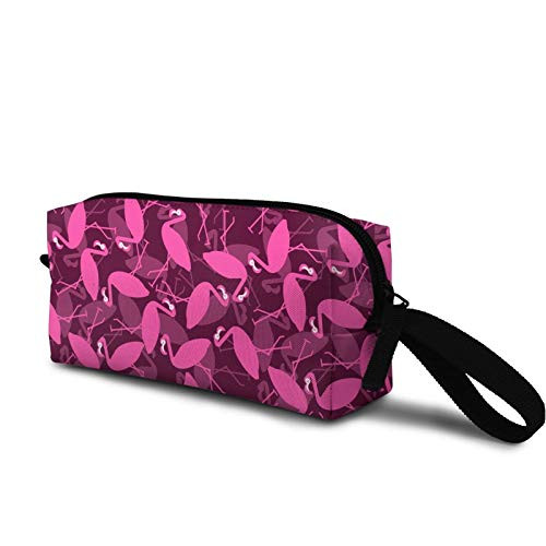 Pink flamingo pattern Cosmetic Bag Fashion Travel Makeup Bag Pouch Organizer Gift for Women Girls Pink flamingo pattern Cosmetic Bag Fashion Travel Makeup Bag Pouch Organizer Gift for Women Girls