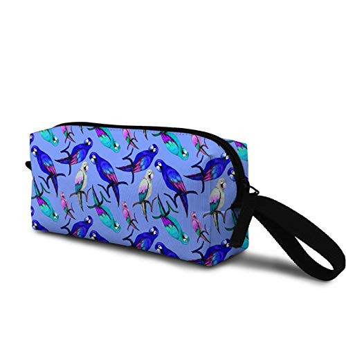 Watercolor macaw parrot Cosmetic Bag Fashion Travel Makeup Bag Pouch Organizer Gift for Women Girls Watercolor macaw parrot Cosmetic Bag Fashion Travel Makeup Bag Pouch Organizer Gift for Women Girls