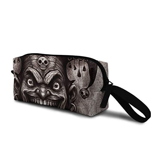 Laughing angry joker Cosmetic Bag Cute Travel Makeup Bag Pouch Organizer Gift for Women Girls Laughing angry joker Cosmetic Bag Cute Travel Makeup Bag Pouch Organizer Gift for Women Girls