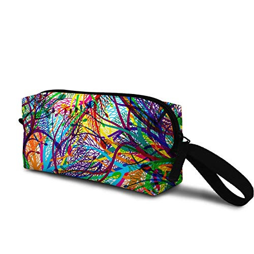 Abstract seamless pattern Cosmetic Bag Durable Travel Makeup Bag Pouch Organizer Gift for Women Girls Abstract seamless pattern Cosmetic Bag Durable Travel Makeup Bag Pouch Organizer Gift for Women Girls