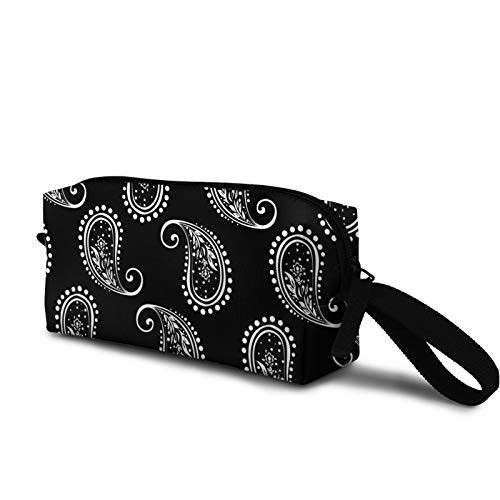 Paisley pattern Cosmetic Bag Cute Travel Makeup Bag Pouch Organizer Gift for Women Girls Paisley pattern Cosmetic Bag Cute Travel Makeup Bag Pouch Organizer Gift for Women Girls