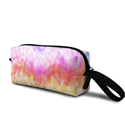 Painted Rainbow Cosmetic Bag Fashion Travel Makeup Bag Pouch Organizer Gift for Women Girls