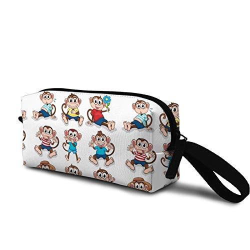 funny monkeys Cosmetic Bag Fashion Travel Makeup Bag Pouch Organizer Gift for Women Girls funny monkeys Cosmetic Bag Fashion Travel Makeup Bag Pouch Organizer Gift for Women Girls