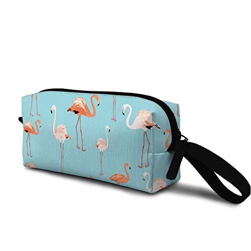 Elegant pink flamingo birds Cosmetic Bag Fashion Travel Makeup Bag Pouch Organizer Gift for Women Girls Elegant pink flamingo birds Cosmetic Bag Fashion Travel Makeup Bag Pouch Organizer Gift for Women Girls